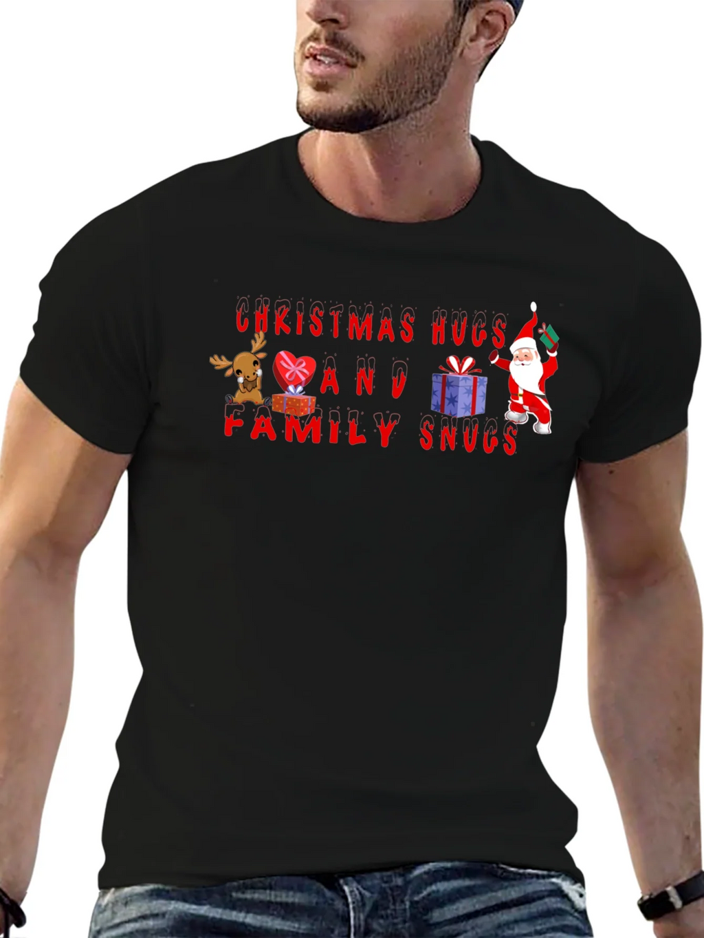 Christmas Hugs T-Shirt product image 3