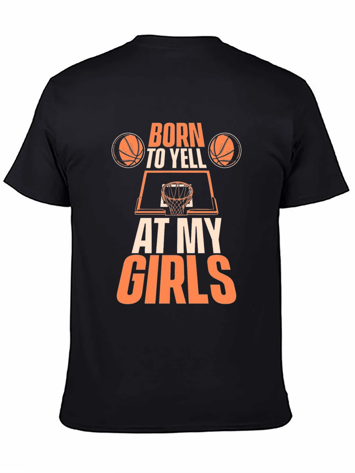 Born to Yell at My Girls Basketball Graphic Tee product image 4