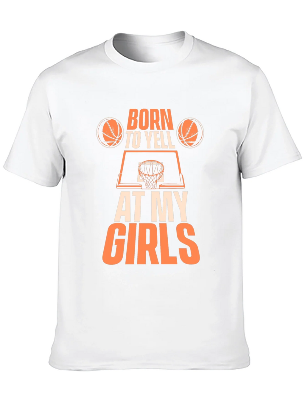 Born to Yell at My Girls Basketball Graphic Tee product image 9