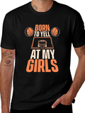 Born to Yell at My Girls Basketball Graphic Tee product image 1