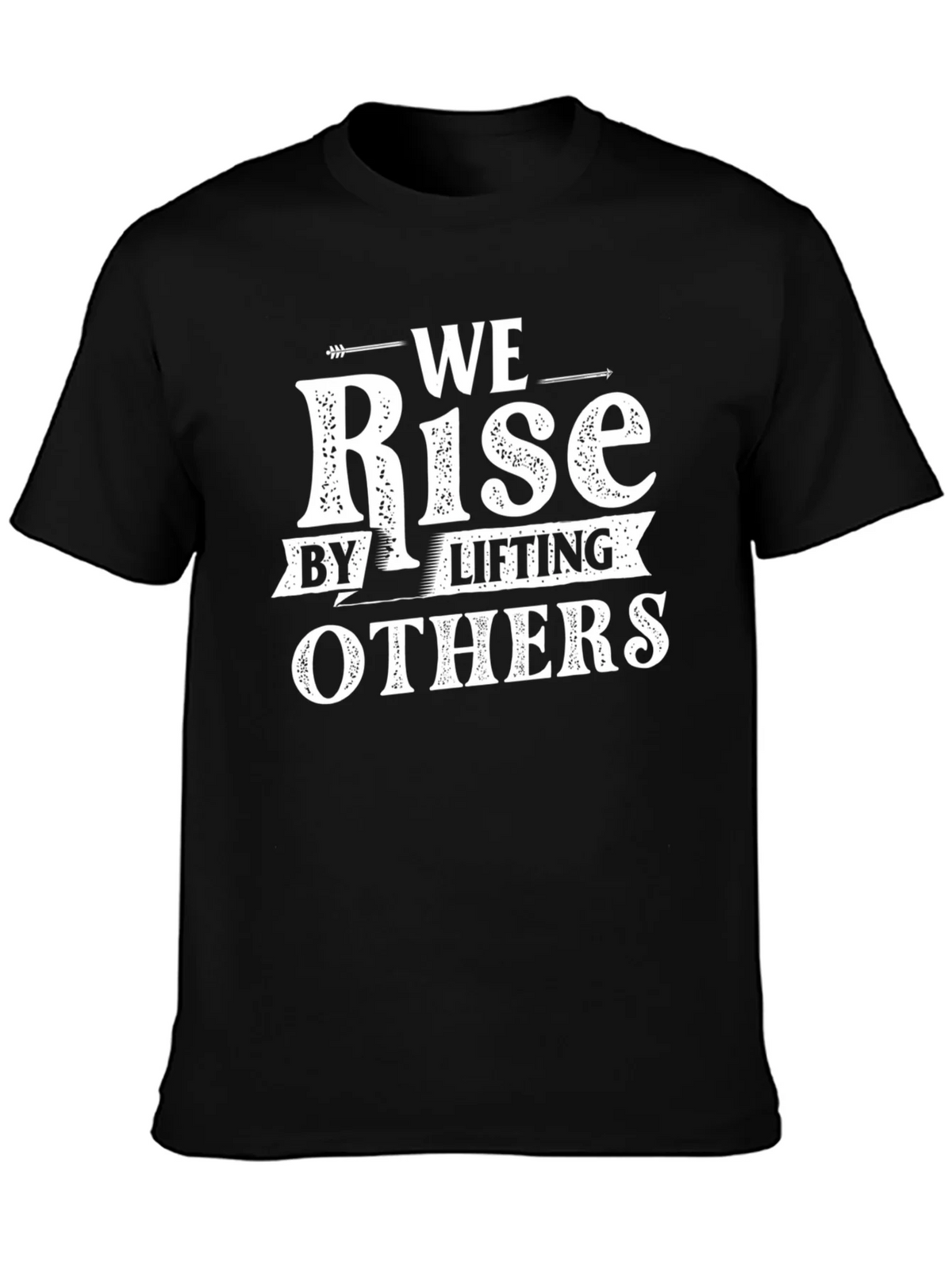 Rise by Lifting Others Graphic Tee - Black product image 3