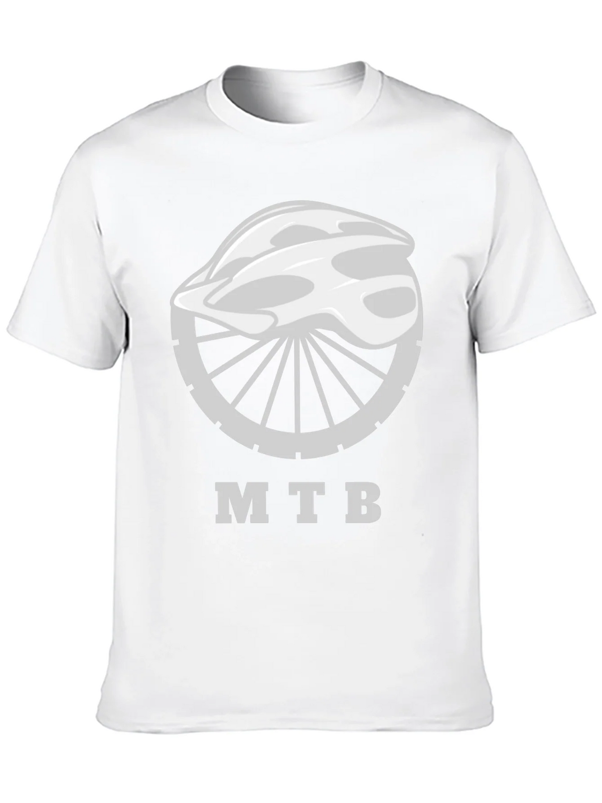 MTB Bike Helmet Graphic Tee - Black product image 4