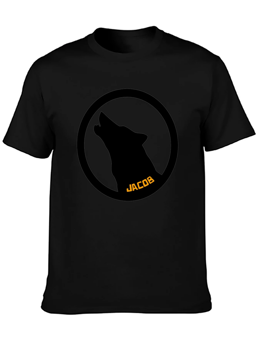 Jacob Wolf Pack Black T-Shirt product image 3