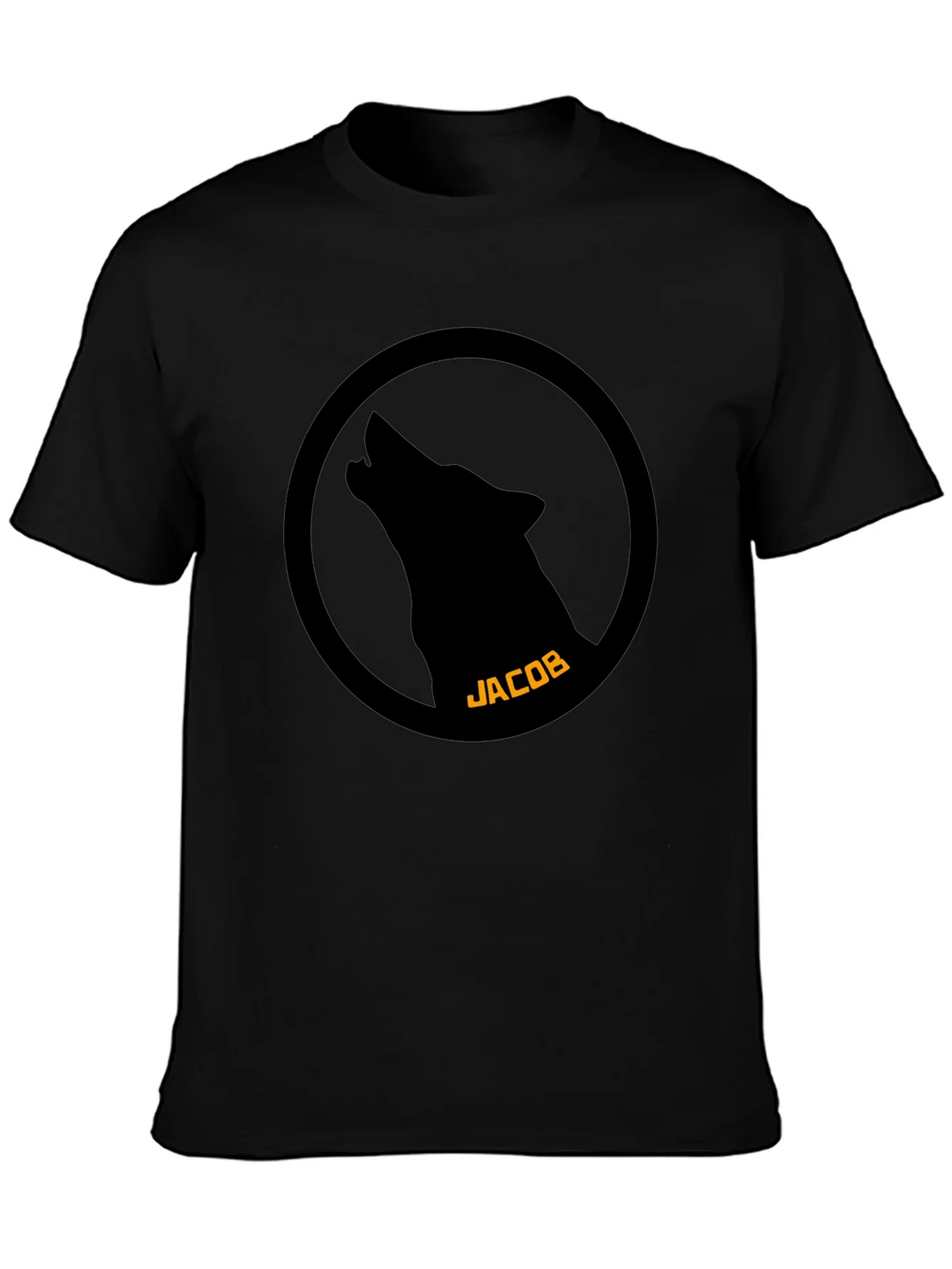 Jacob Wolf Pack Black T-Shirt product image 3