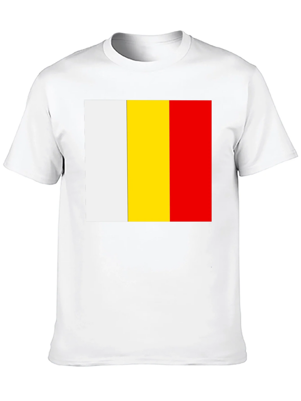 Belgian Flag T-Shirt - Black Cotton Tee product image 9