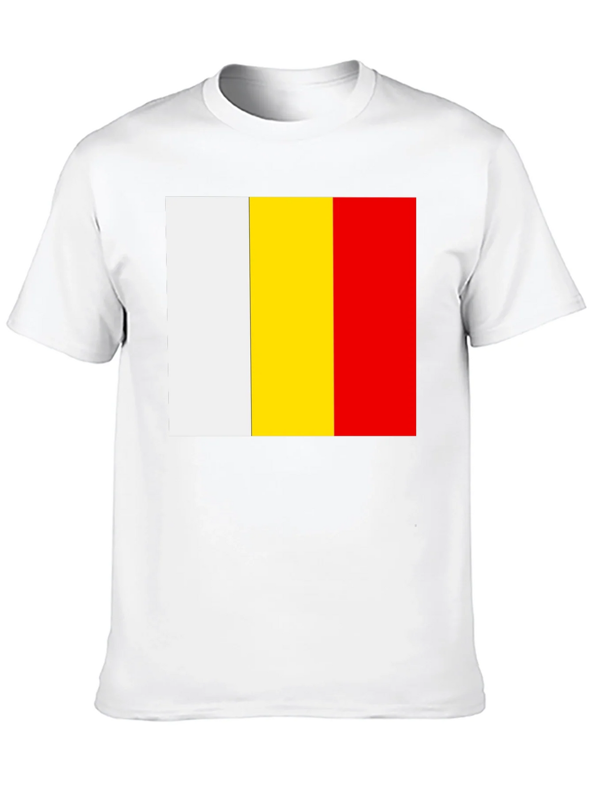 Belgian Flag T-Shirt - Black Cotton Tee product image 9