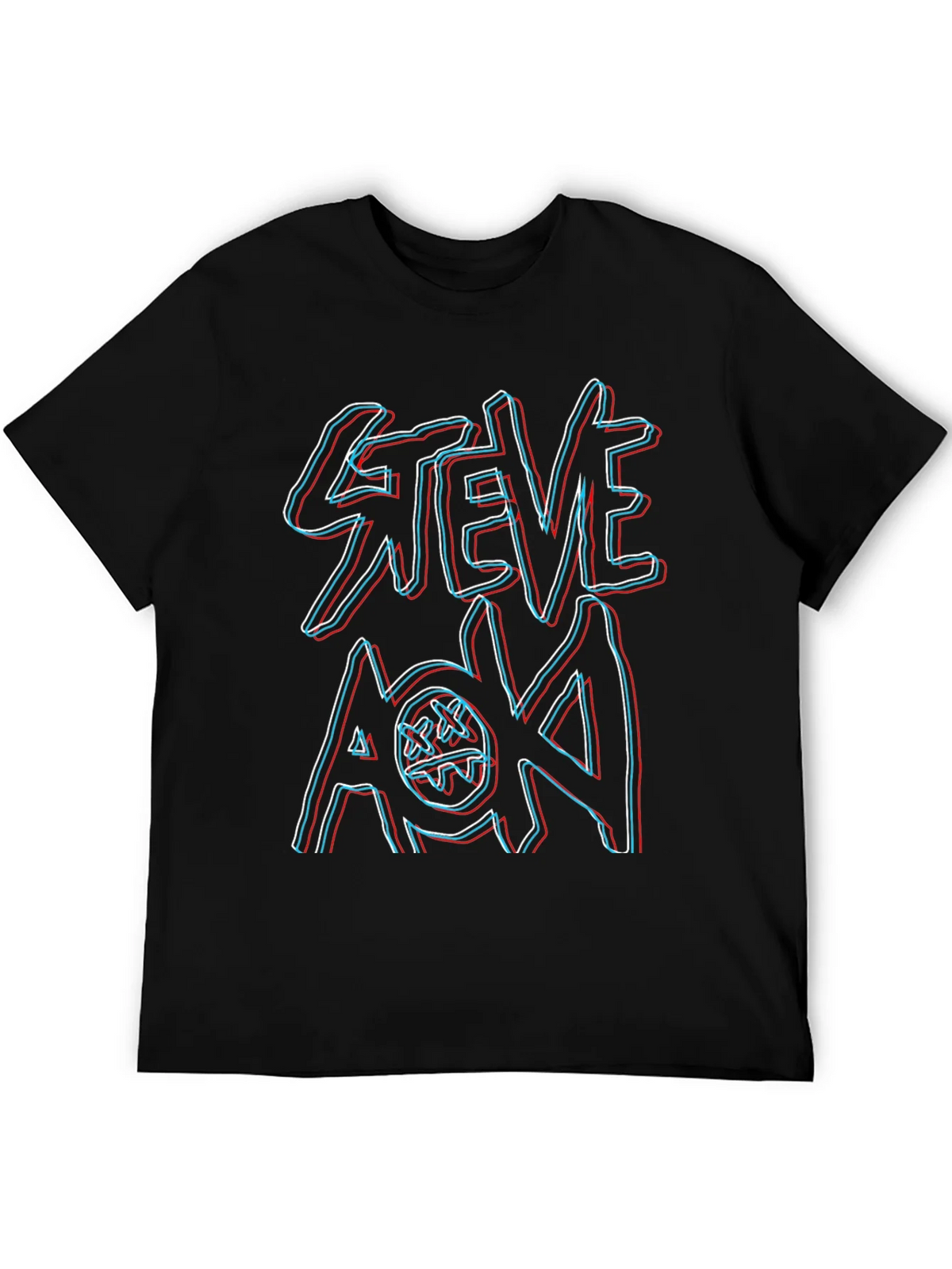 Steve Aoki Graphic Print Black T-Shirt product image 5