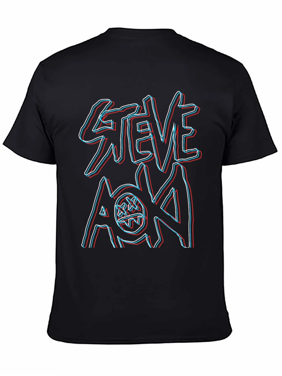 Steve Aoki Graphic Print Black T-Shirt product image 4