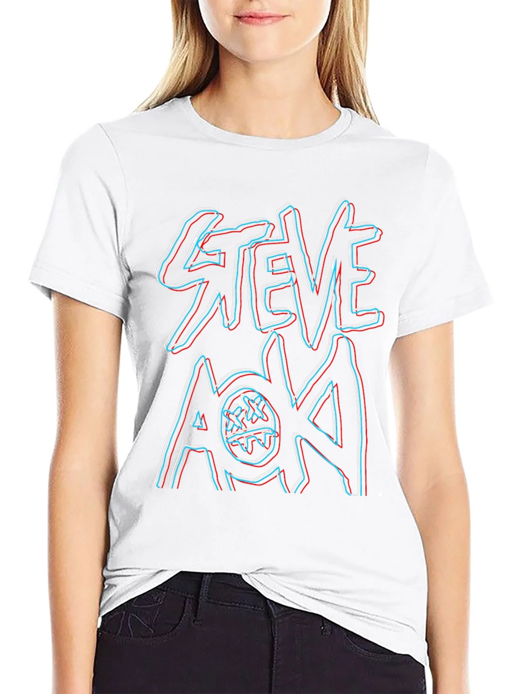Steve Aoki Graphic Print Black T-Shirt product image 8