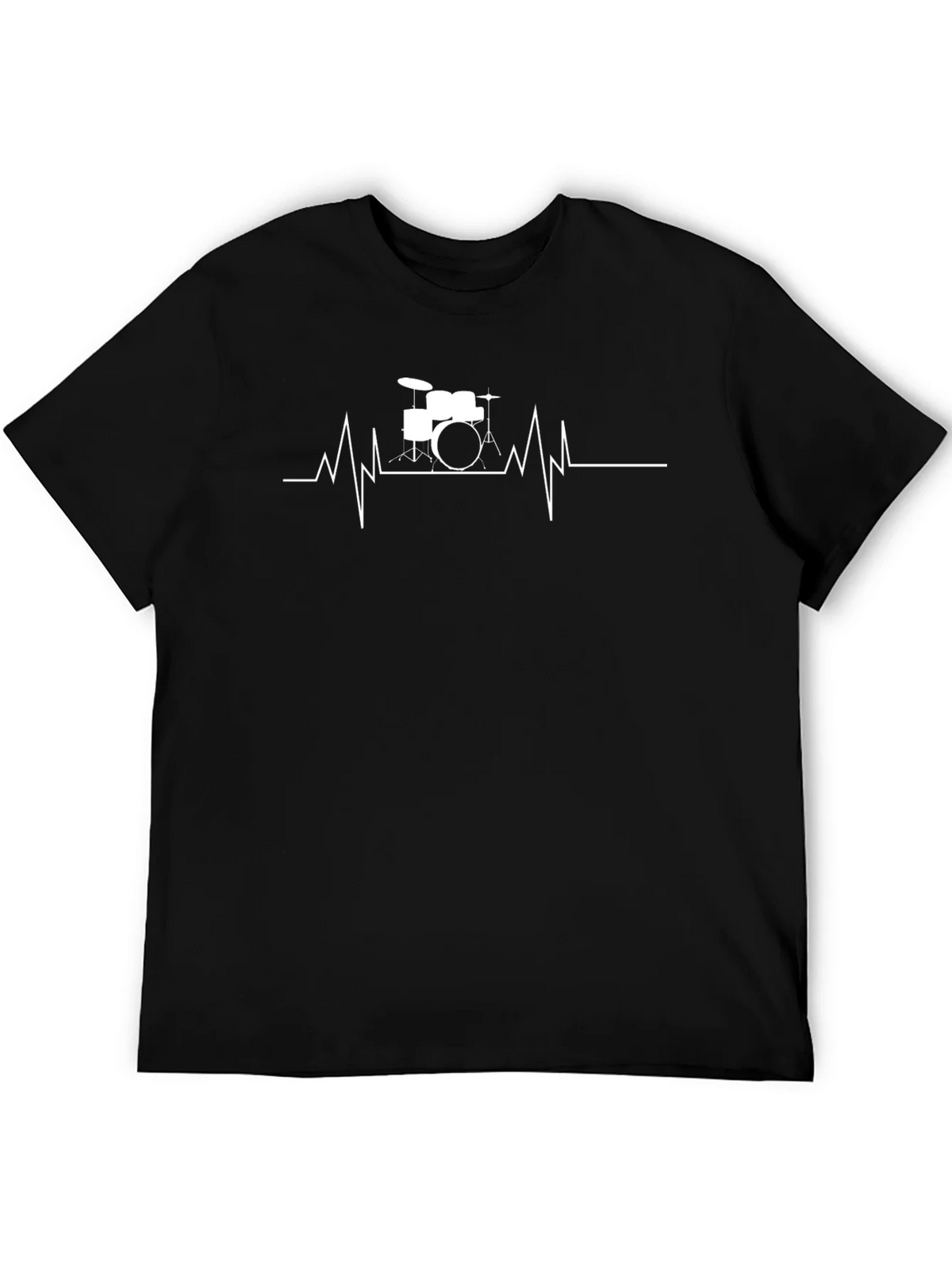Drum Heartbeat T-Shirt - Musician Tee product image 5