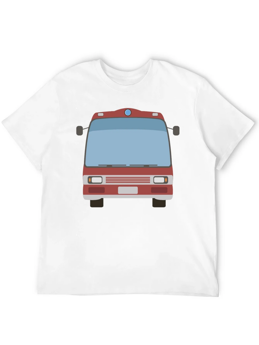 Fire Truck Graphic Tee - Black Casual T-Shirt product image 11