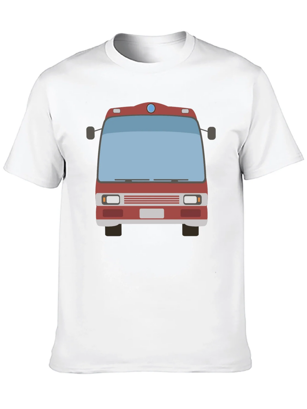 Fire Truck Graphic Tee - Black Casual T-Shirt product image 9