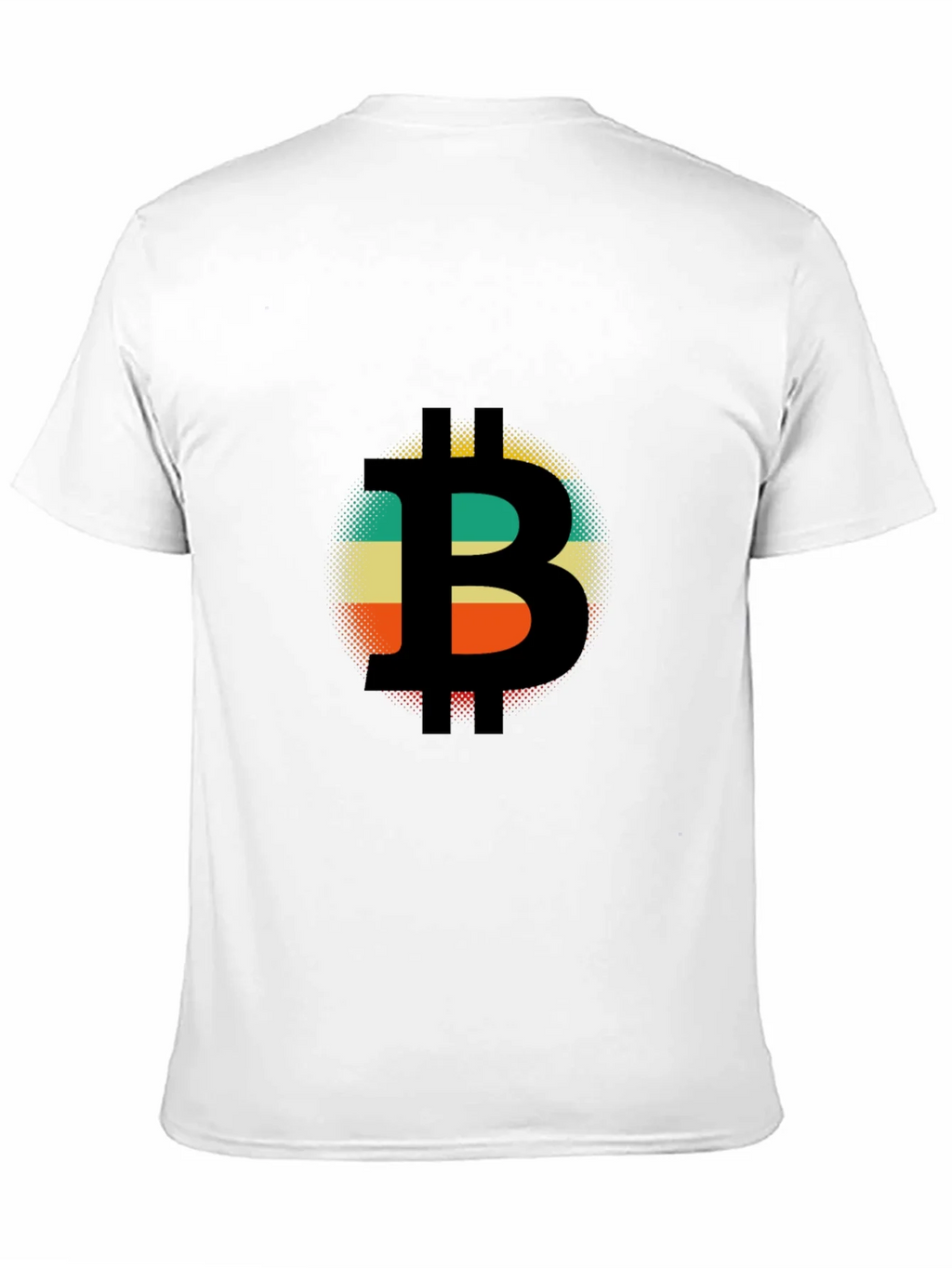 Bitcoin Retro Style T-Shirt - Black product image 10