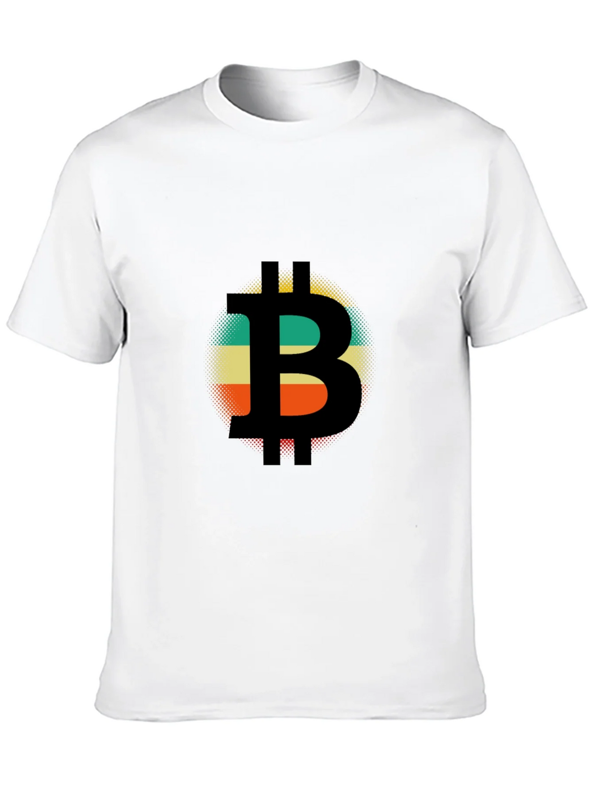 Bitcoin Retro Style T-Shirt - Black product image 9