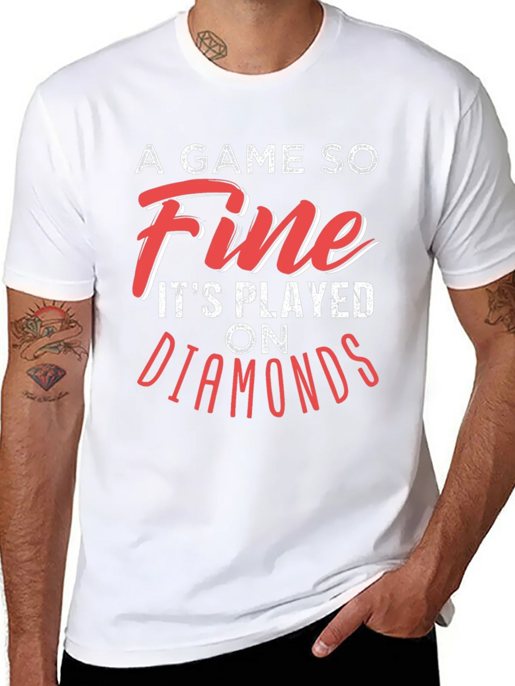 A Game So Fine Mens Graphic T-Shirt product image 6