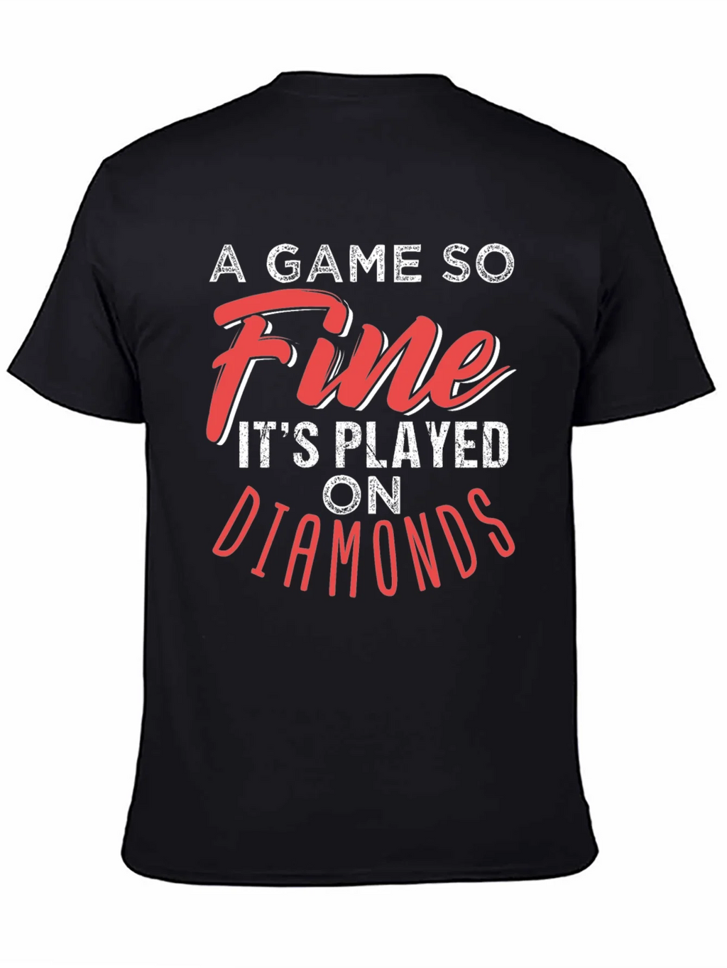 A Game So Fine Mens Graphic T-Shirt product image 3