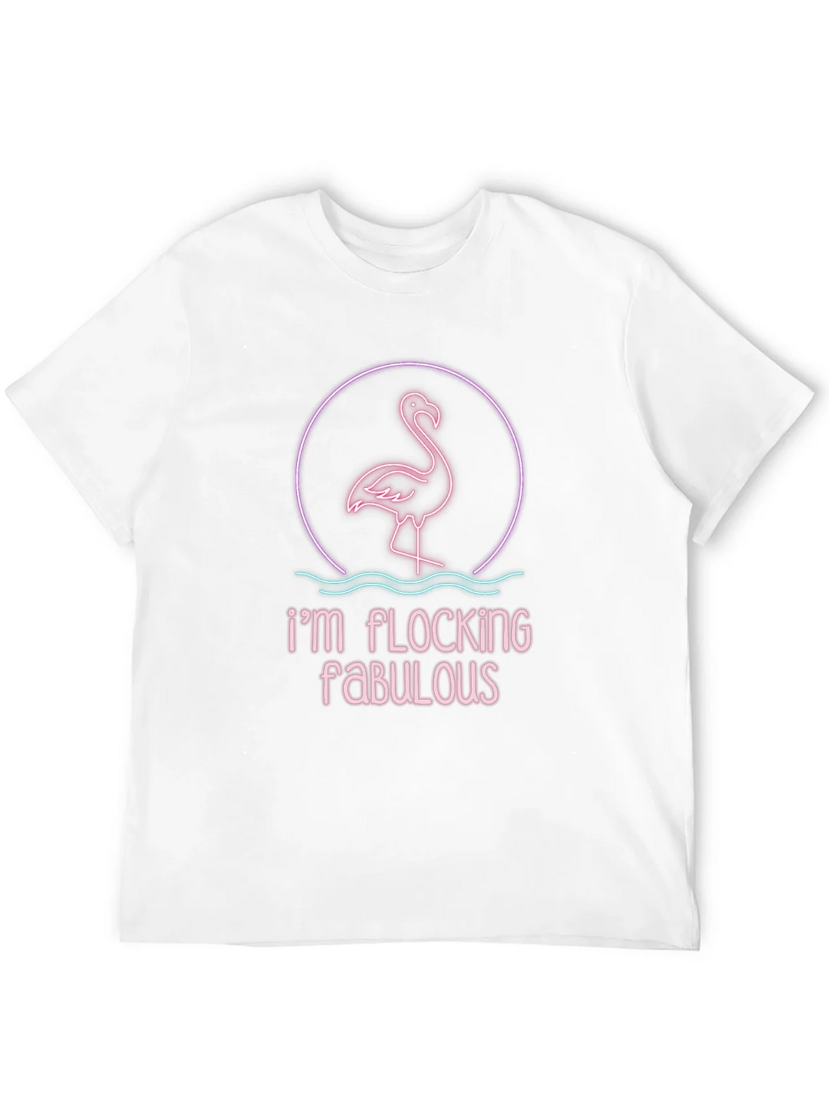 Flocking Fabulous Graphic Tee - Black Casual T-Shirt product image 11