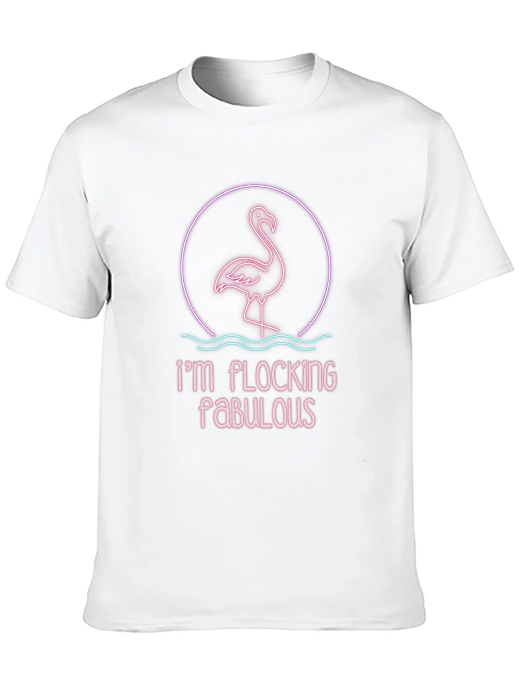 Flocking Fabulous Graphic Tee - Black Casual T-Shirt product image 9