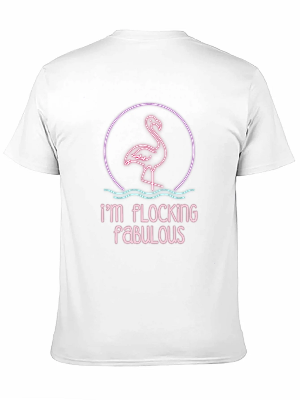 Flocking Fabulous Graphic Tee - Black Casual T-Shirt product image 10