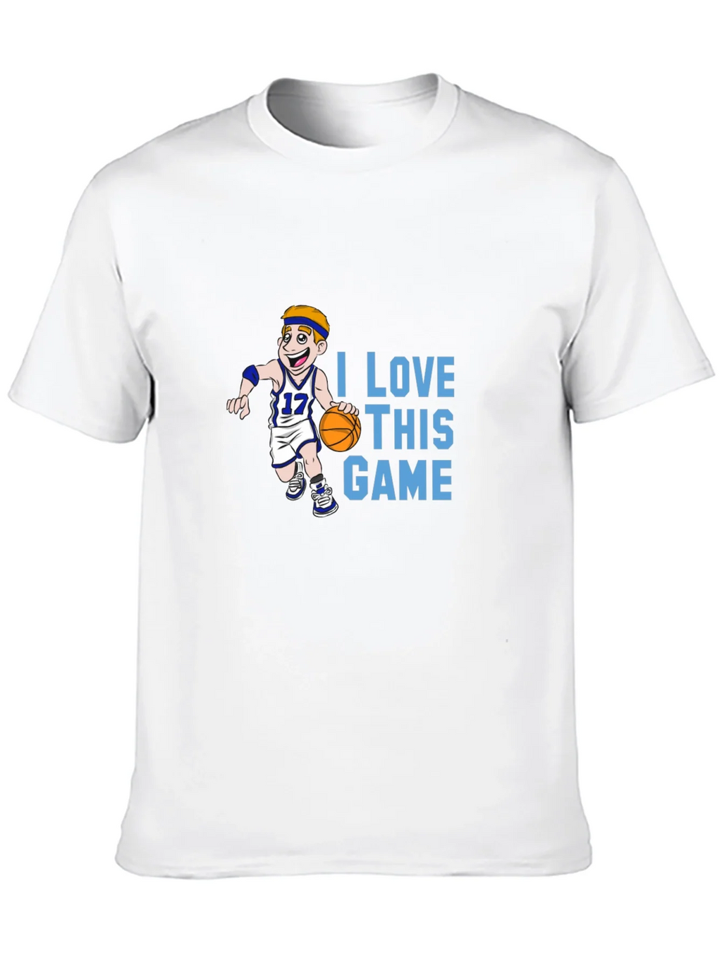 I Love This Game Basketball T-Shirt product image 9