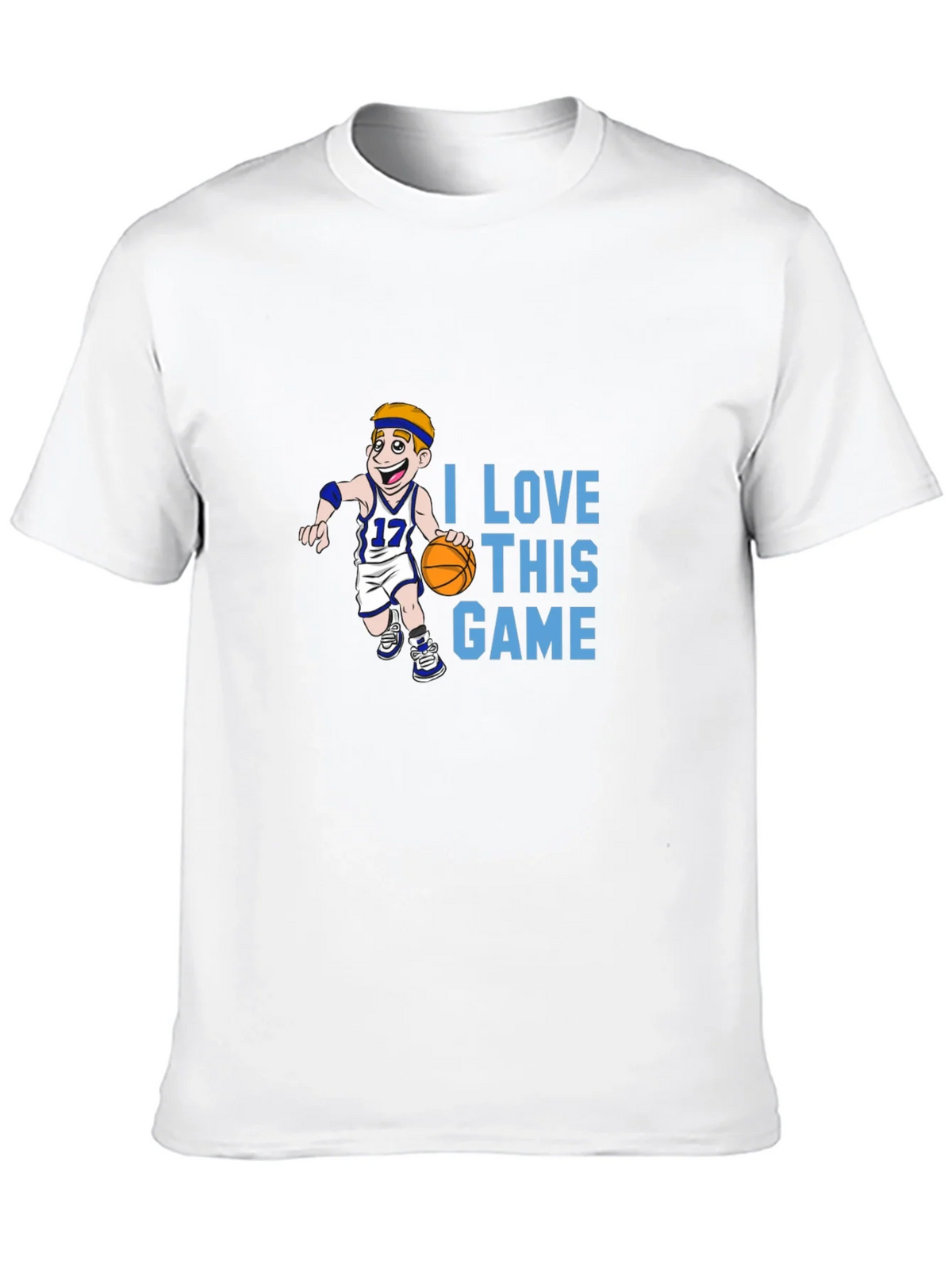 I Love This Game Basketball T-Shirt product image 9