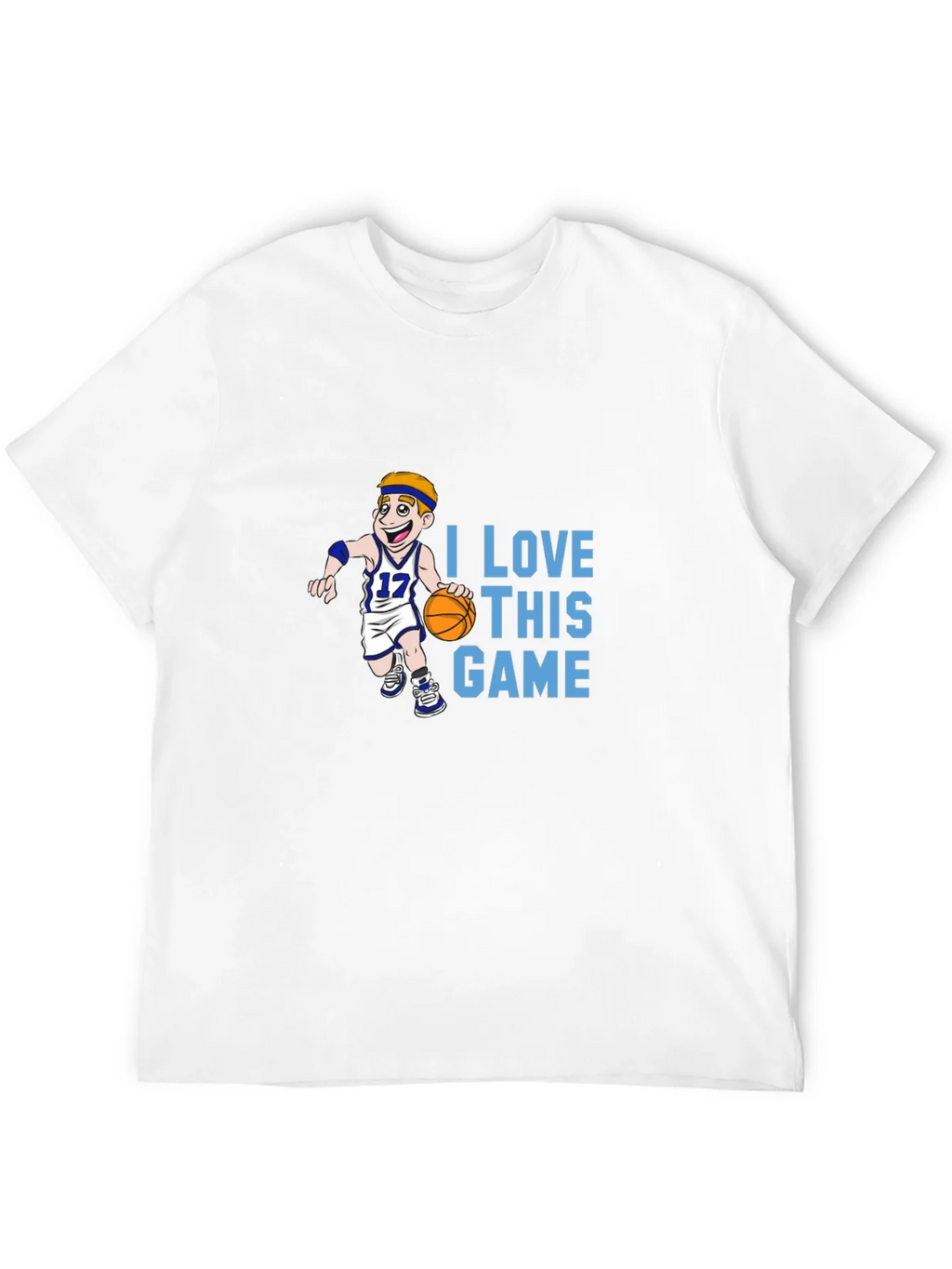 I Love This Game Basketball T-Shirt product image 11
