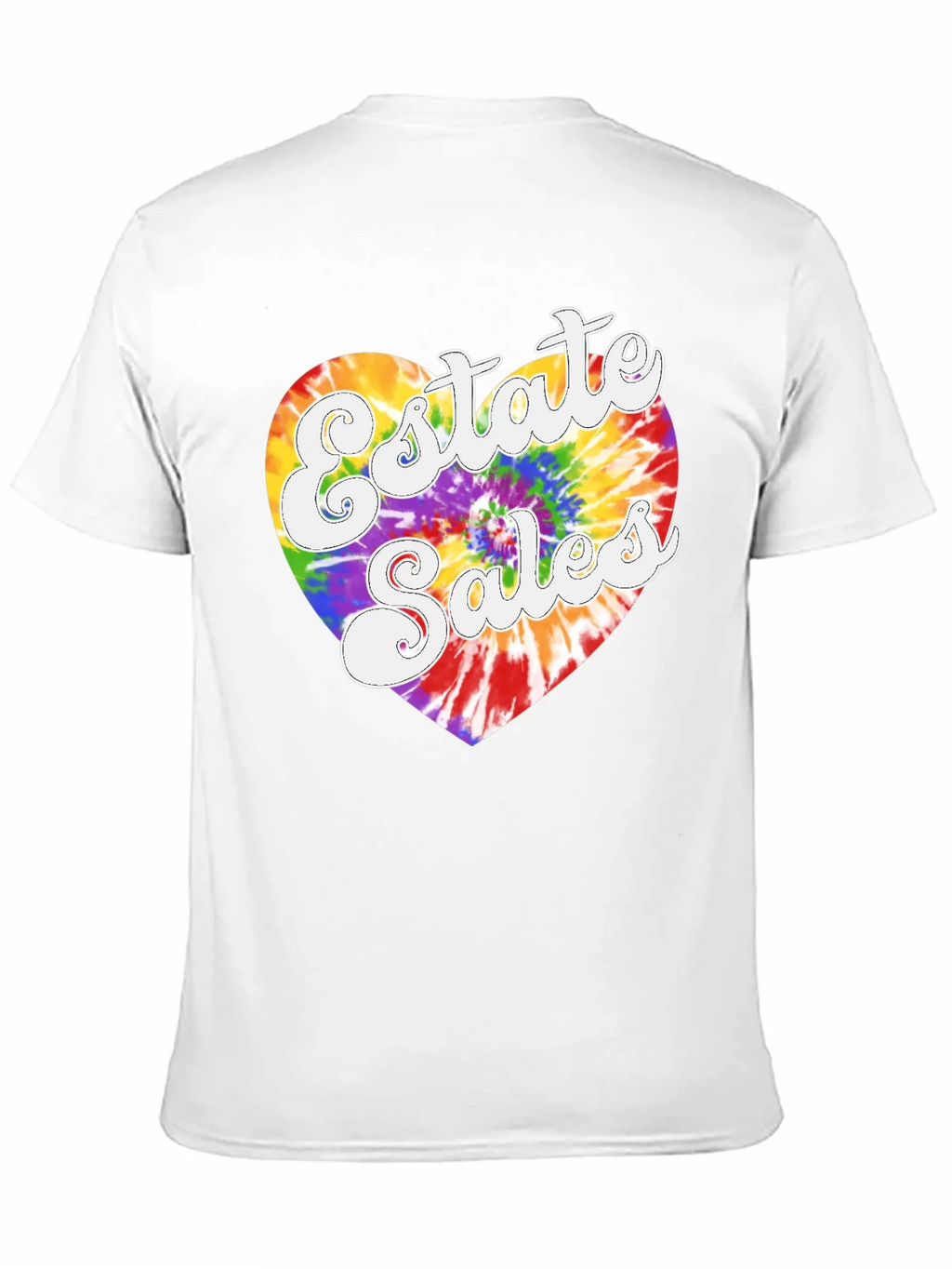 Estate Sales Tie Dye Heart T-Shirt product image 10