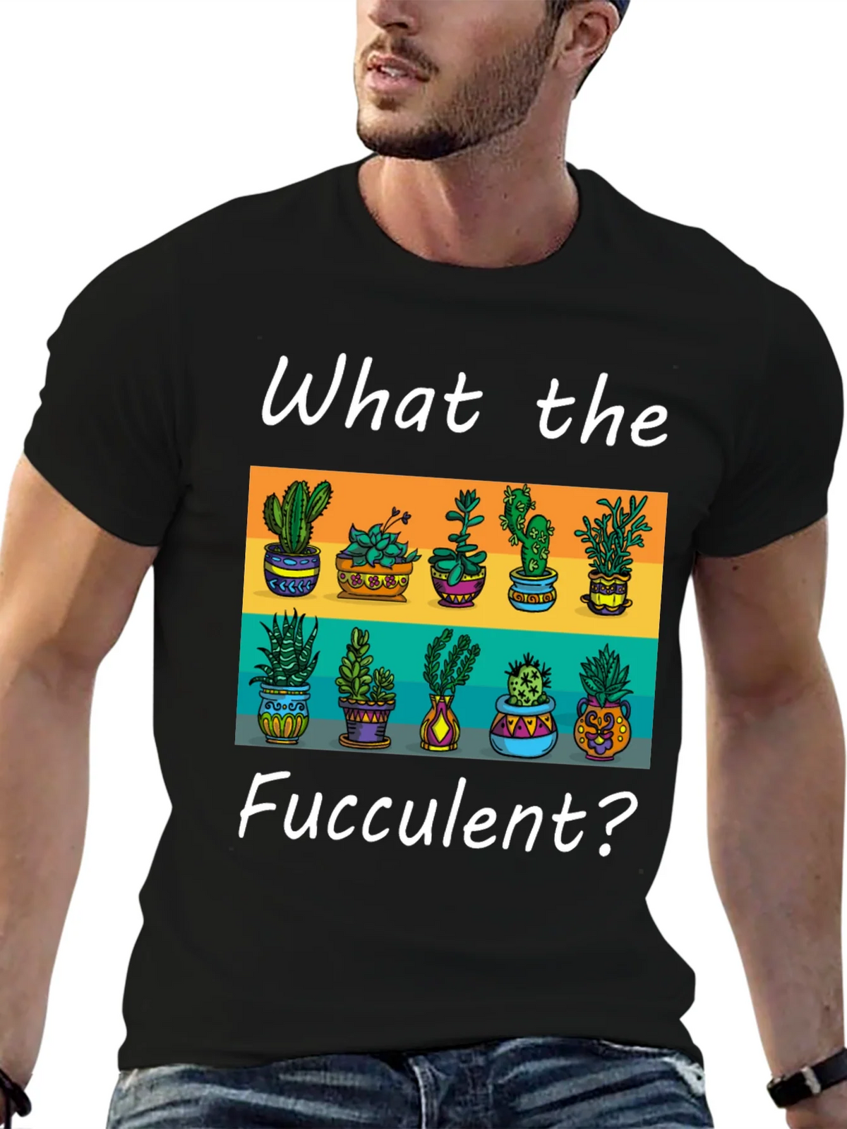 What the Fucculent? Graphic Tee product image 3