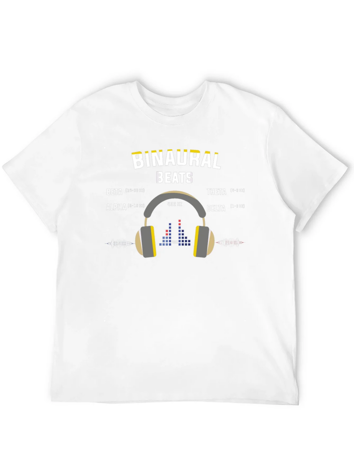 Binaural Beats Frequency T-Shirt - Focus & Relaxation product image 1