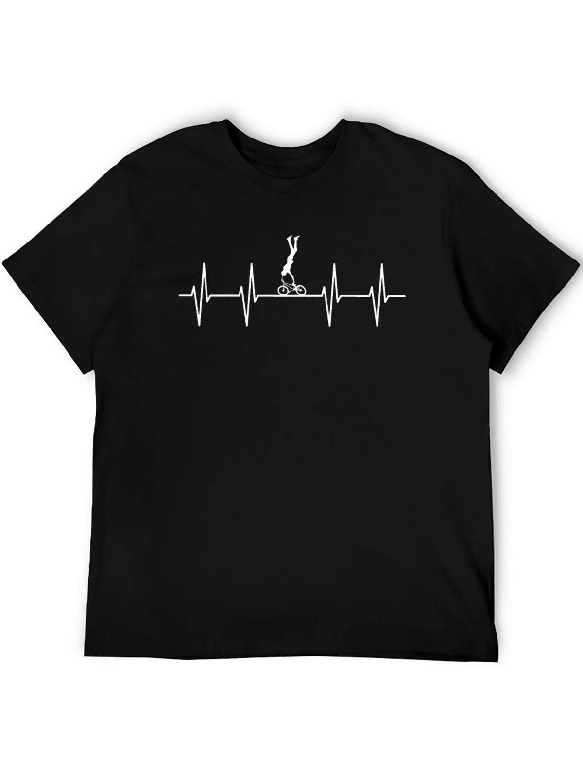 BMX Heartbeat Tee - Thrill Seekers T-Shirt product image 5