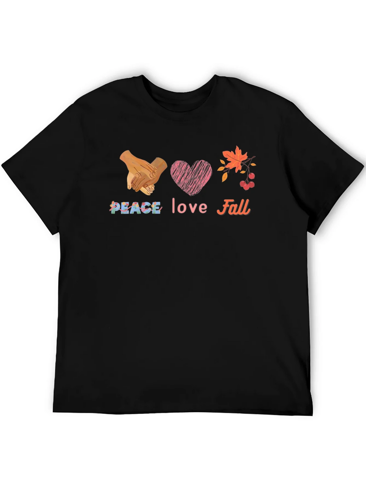 Peace Love Fall Graphic T-Shirt product image 5