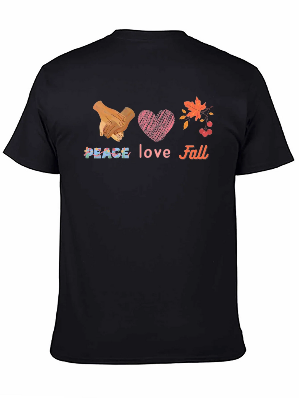 Peace Love Fall Graphic T-Shirt product image 4