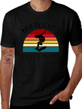 Mir Reichts Ich Geh Skaten Black T-Shirt product image 1
