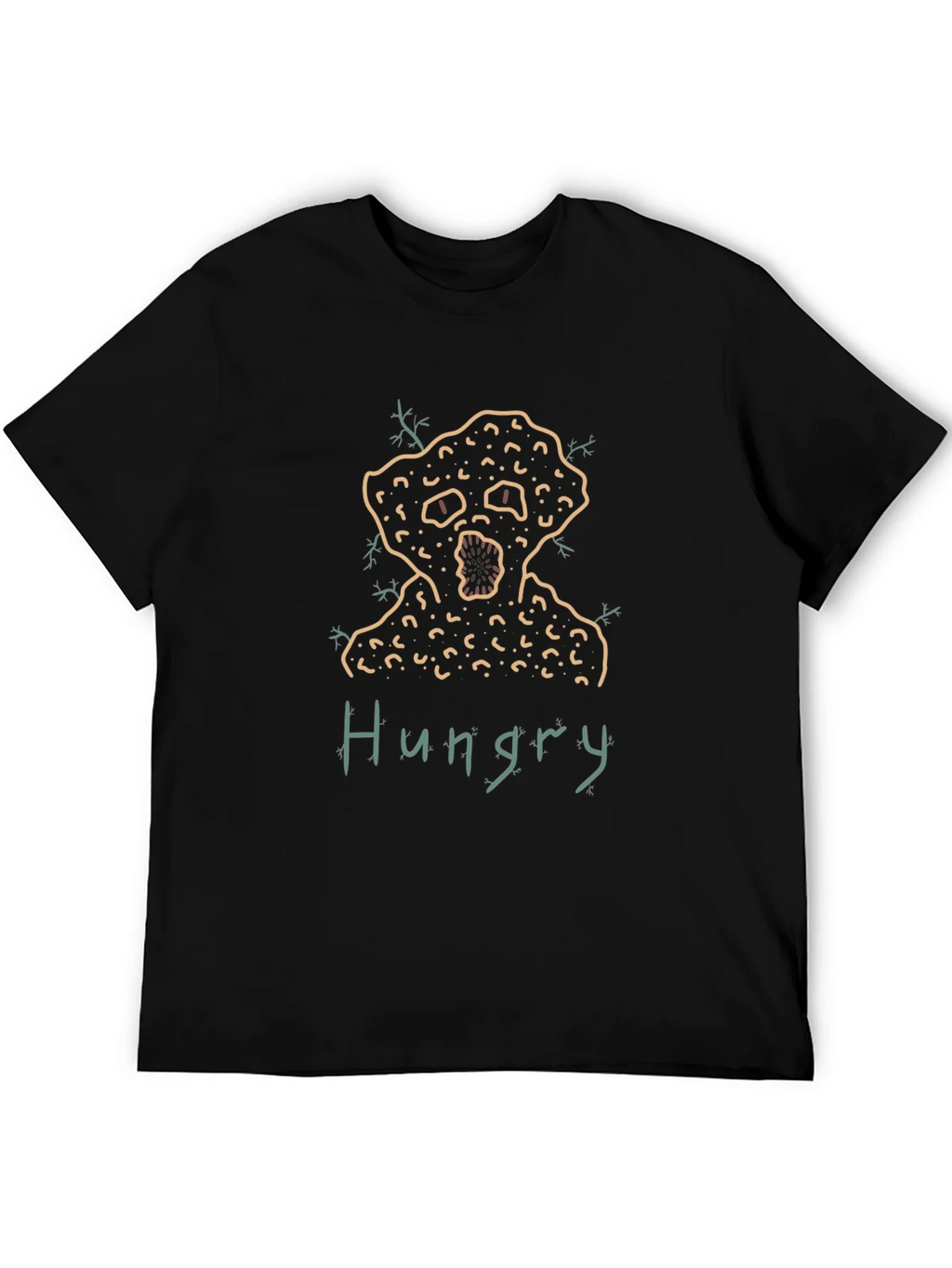 Hungry Monster Graphic Tee - Mens Black T-Shirt product image 5
