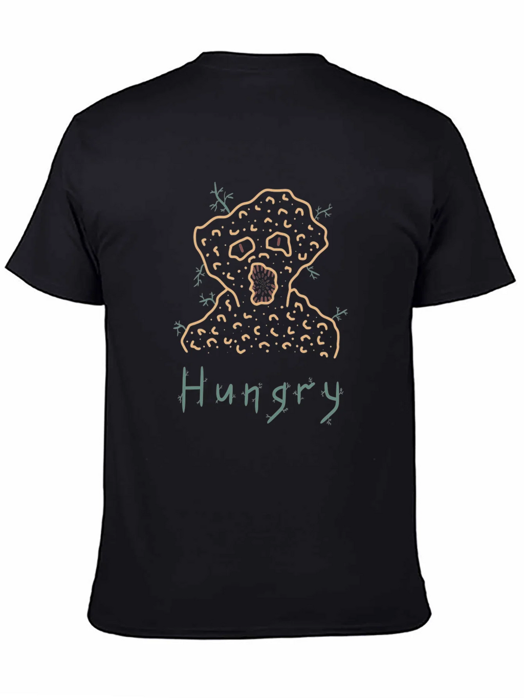 Hungry Monster Graphic Tee - Mens Black T-Shirt product image 4