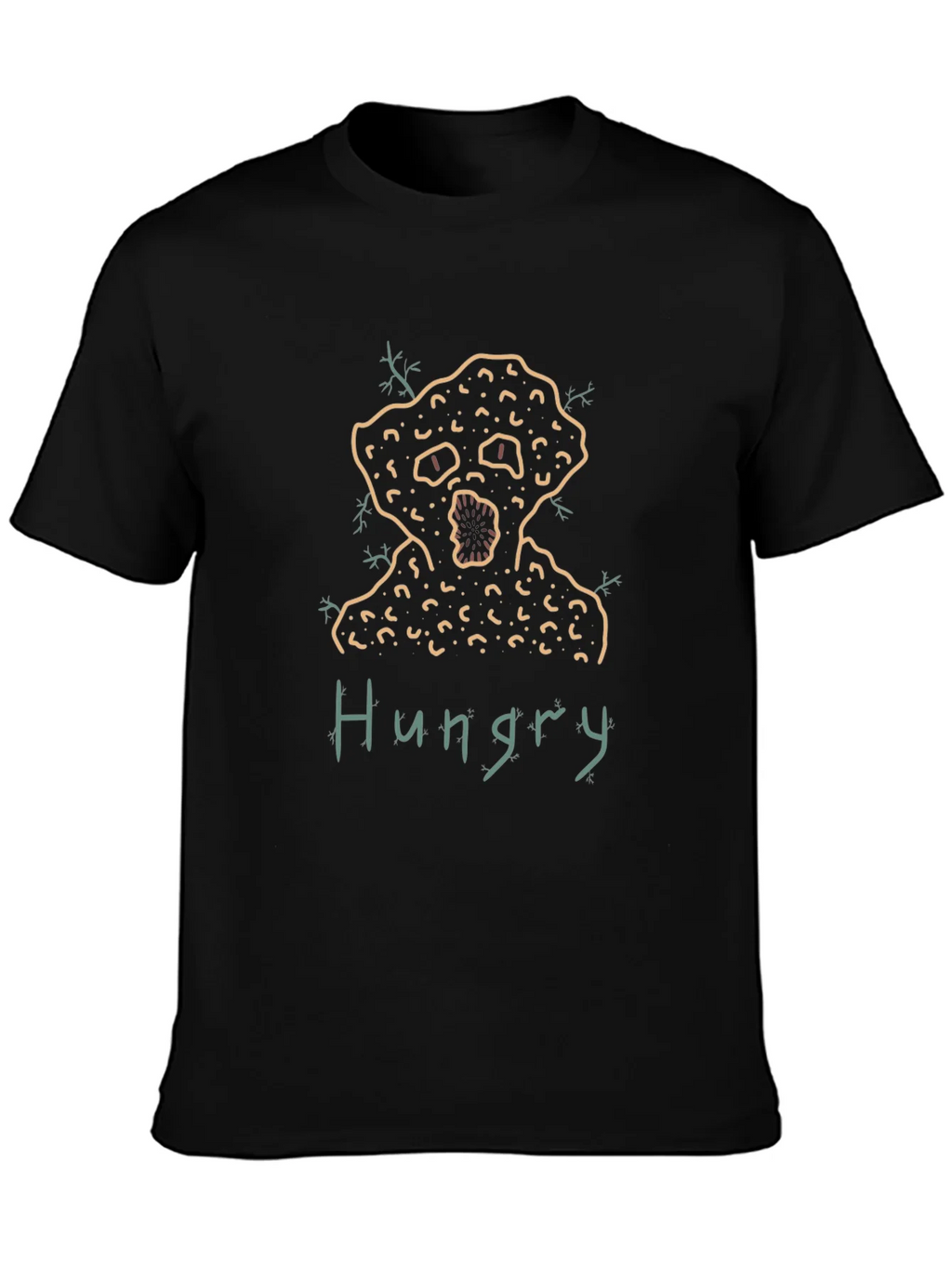 Hungry Monster Graphic Tee - Mens Black T-Shirt product image 3