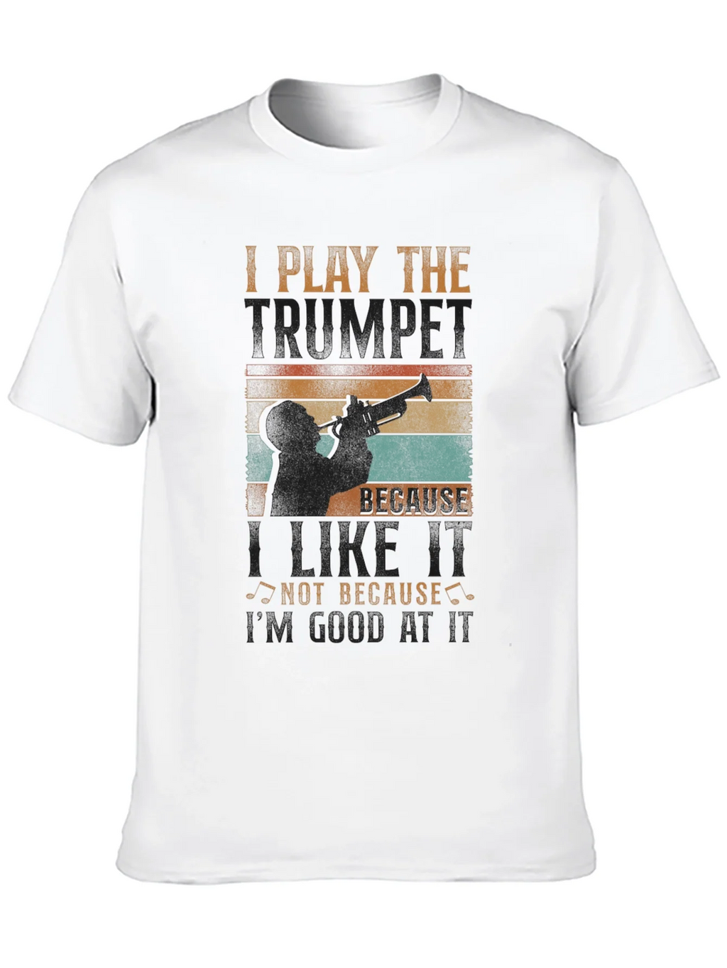 Trumpet Player Graphic Tee: I Play Because I Like It product image 9