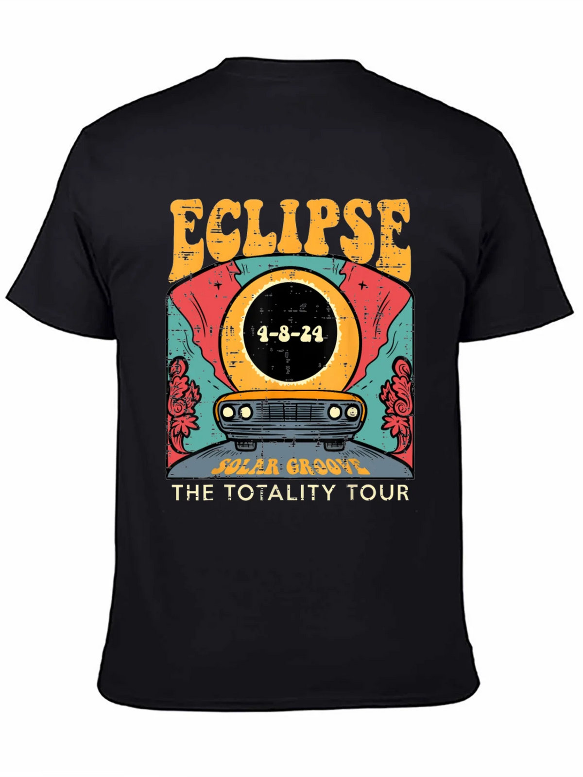 Eclipse Total Solar Tour 2024 Graphic Tee product image 4