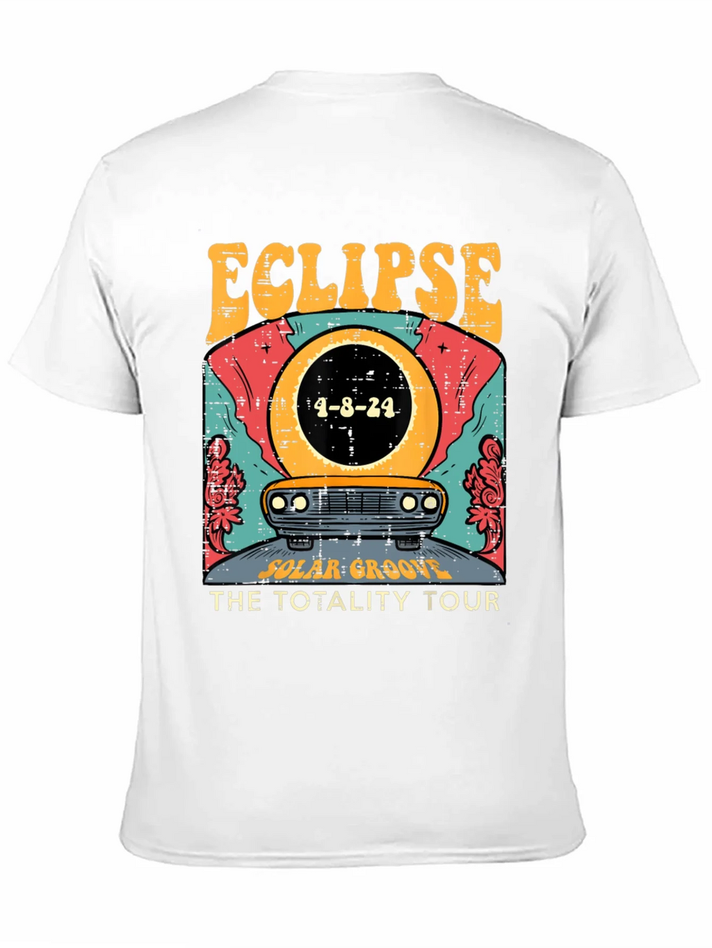Eclipse Total Solar Tour 2024 Graphic Tee product image 10