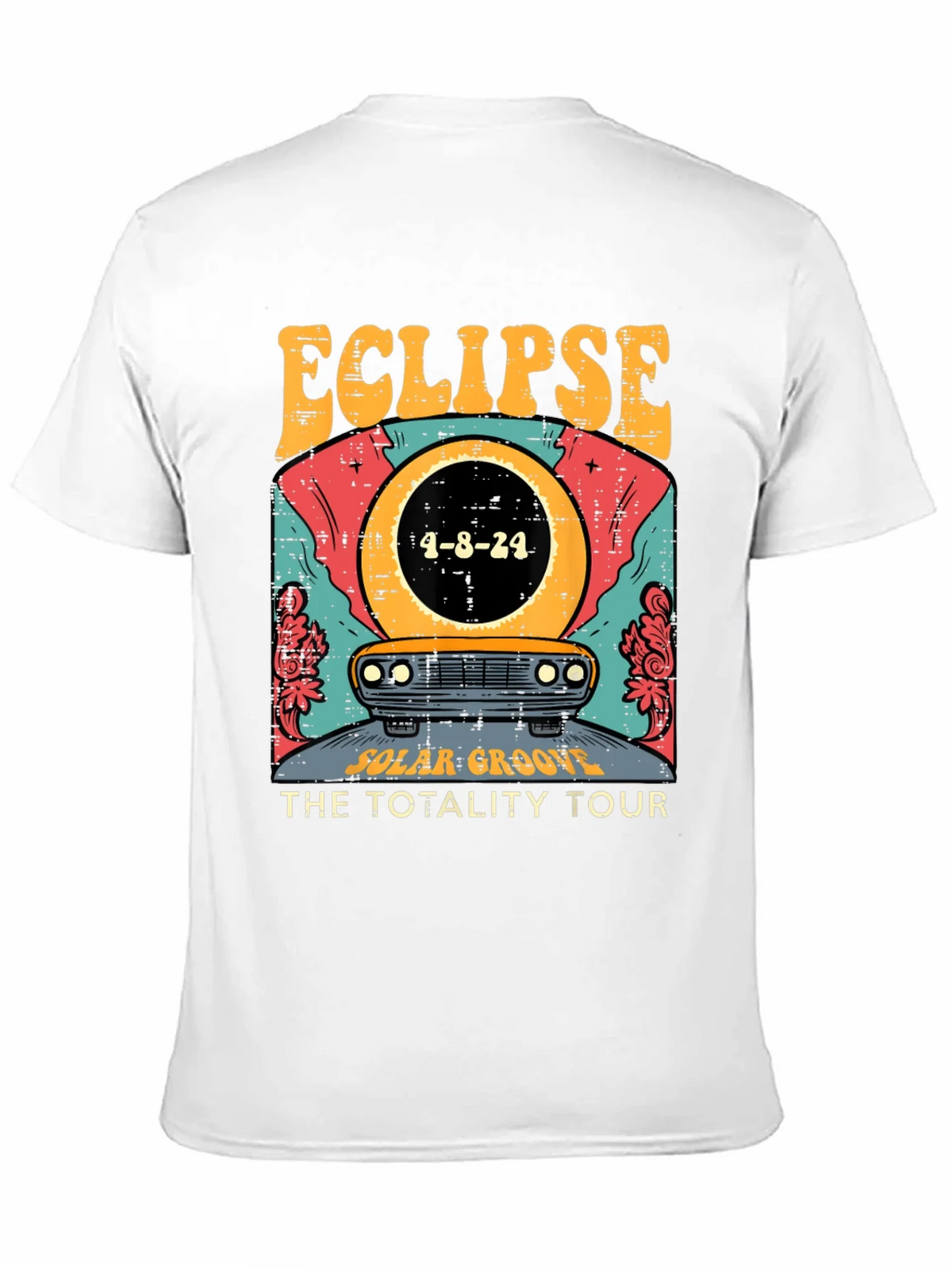 Eclipse Total Solar Tour 2024 Graphic Tee product image 10