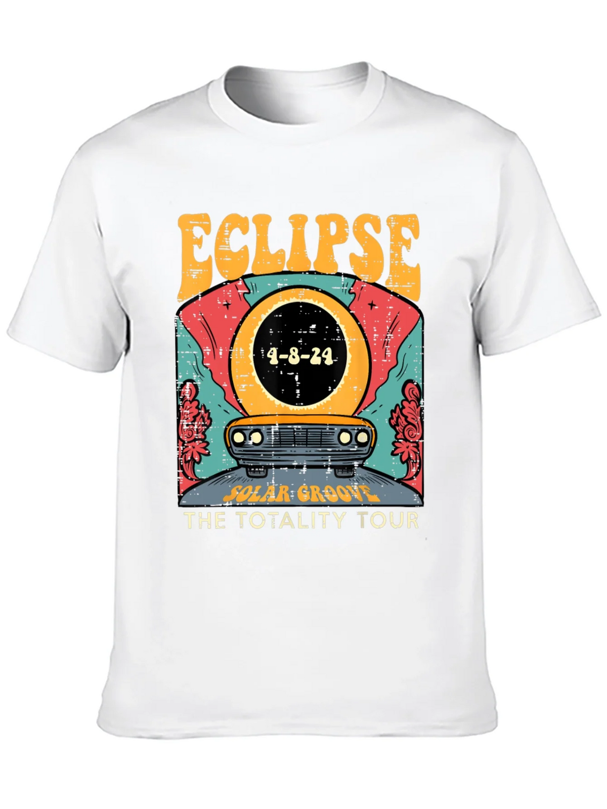Eclipse Total Solar Tour 2024 Graphic Tee product image 9