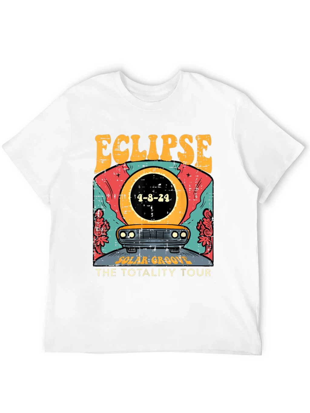 Eclipse Total Solar Tour 2024 Graphic Tee product image 11