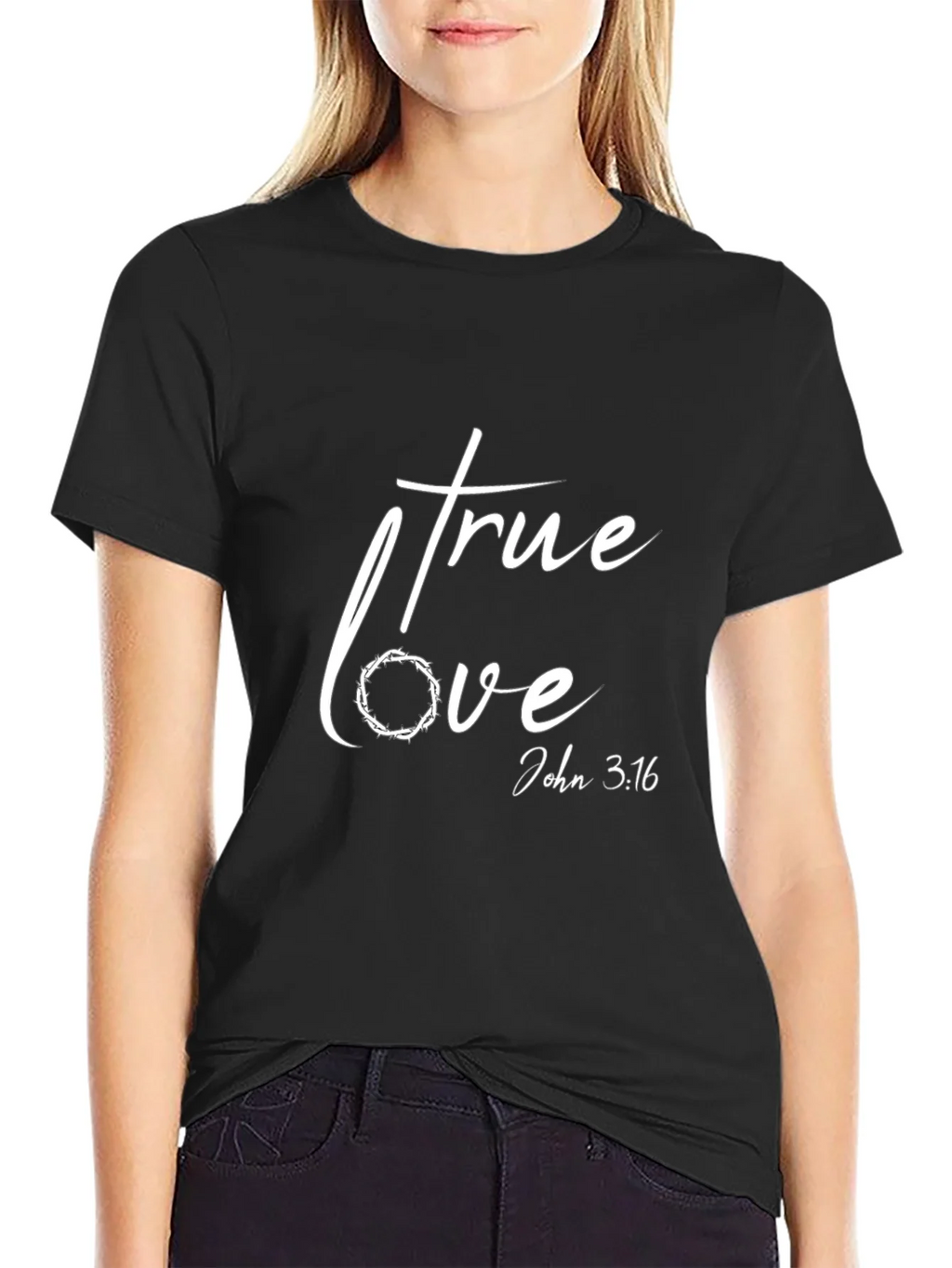 True Love John 3:16 Graphic Tee product image 2