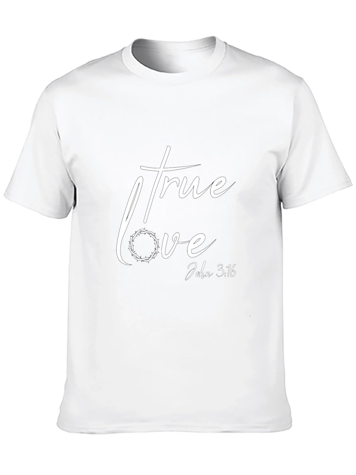 True Love John 3:16 Graphic Tee product image 9