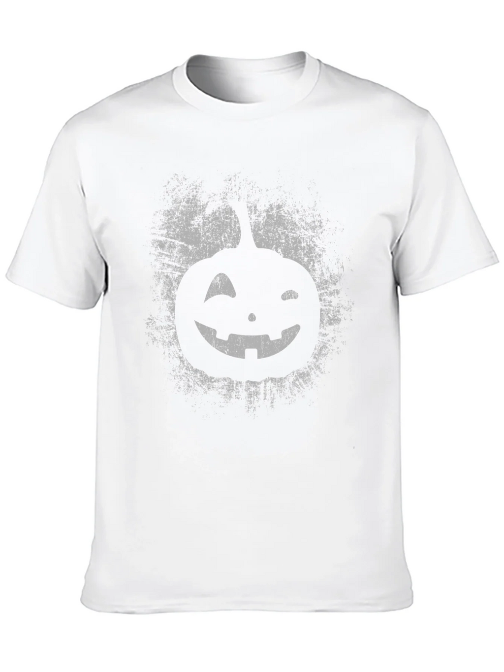Halloween Pumpkin Graphic Tee - Distressed Print product image 8