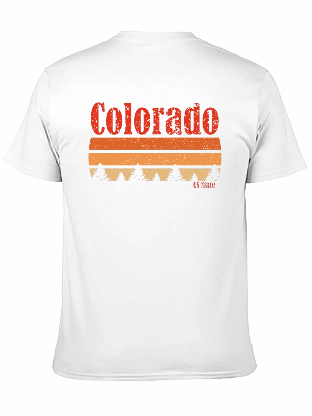 Colorado US State Retro Graphic T-Shirt product image 10