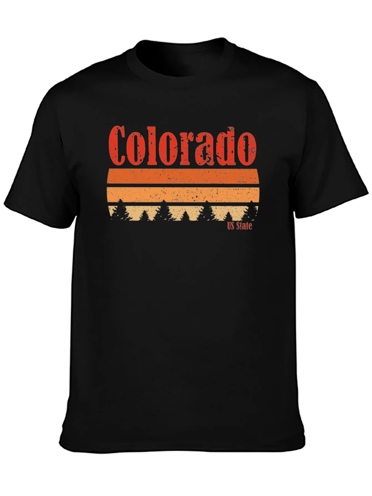 Colorado US State Retro Graphic T-Shirt product image 3