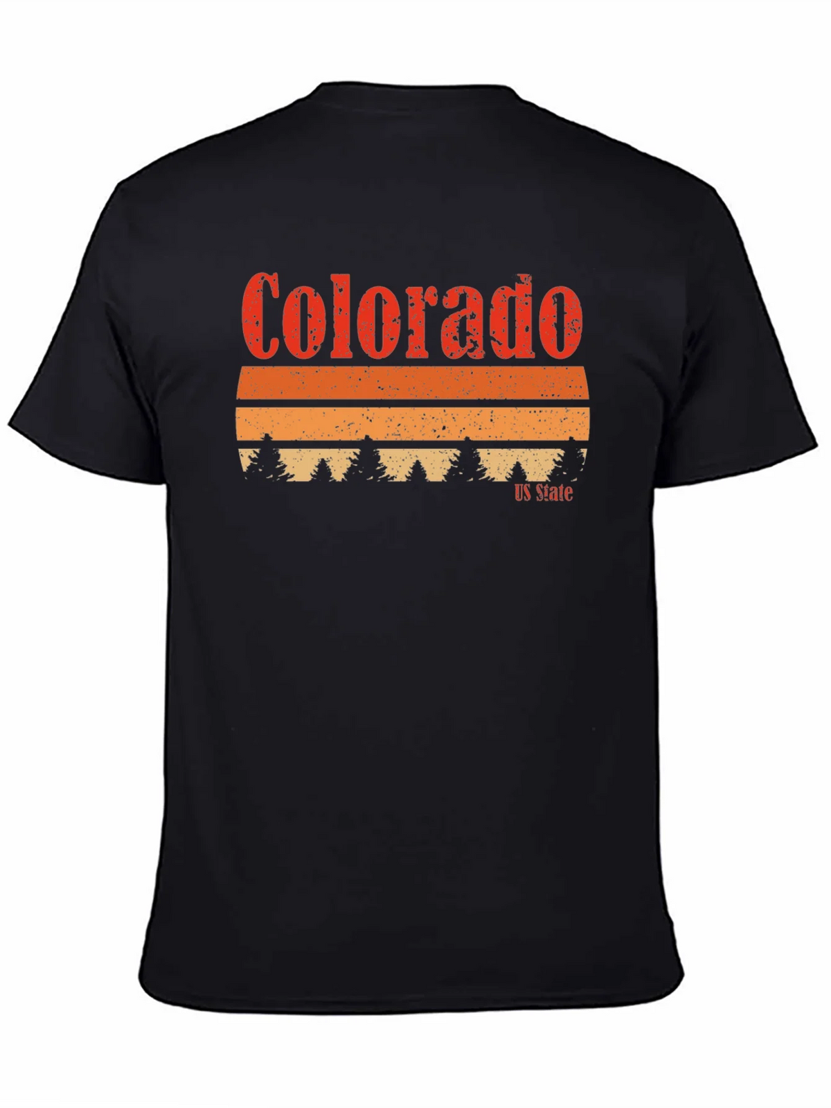 Colorado US State Retro Graphic T-Shirt product image 4