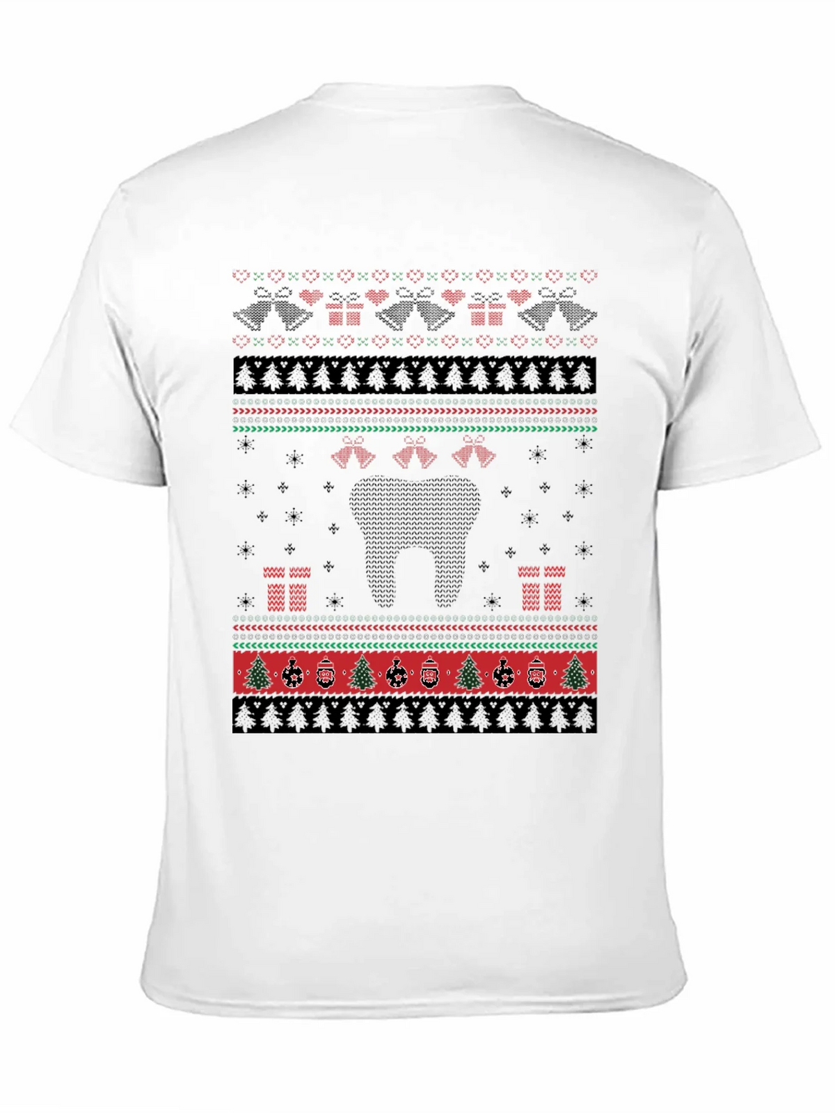 Ugly Christmas Sweater Style T-Shirt product image 10
