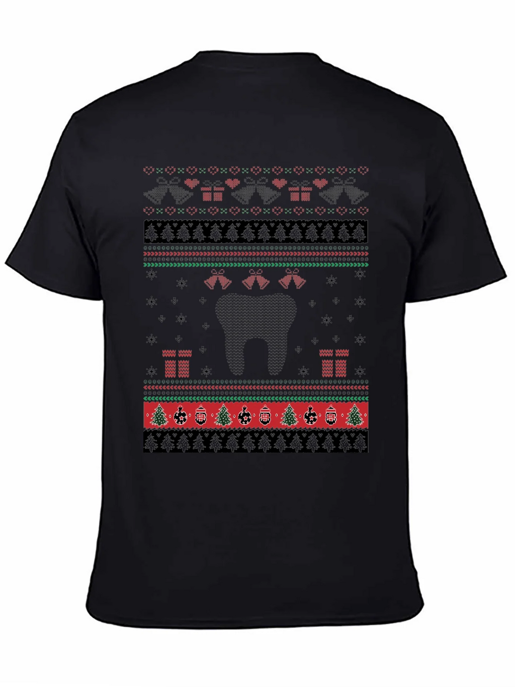 Ugly Christmas Sweater Style T-Shirt product image 4